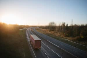 Semi Truck on Interstate | Andy Citrin Truck Attorneys