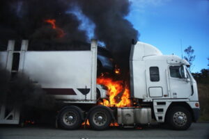 Truck Accident on Interstate 65