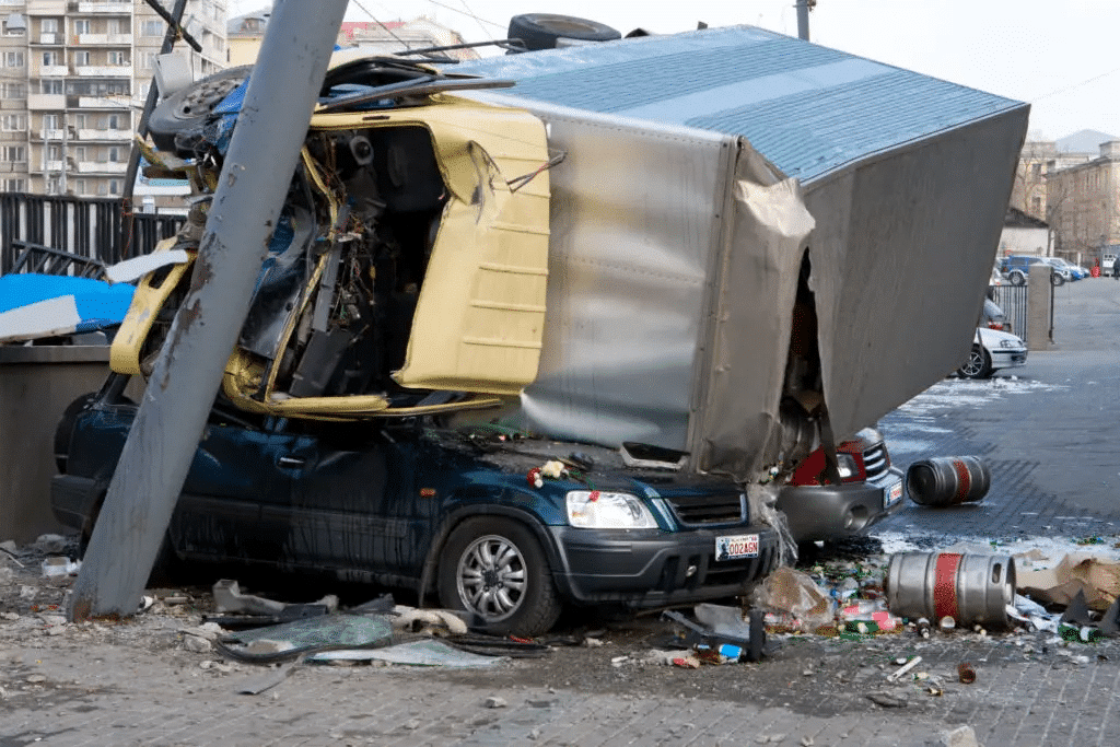 truck collision