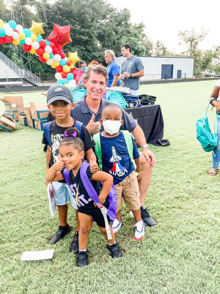 Andy Citrin with Students | Project Backpack | Personal Injury