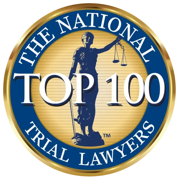 Badge for The National Trial Lawyers Top 100